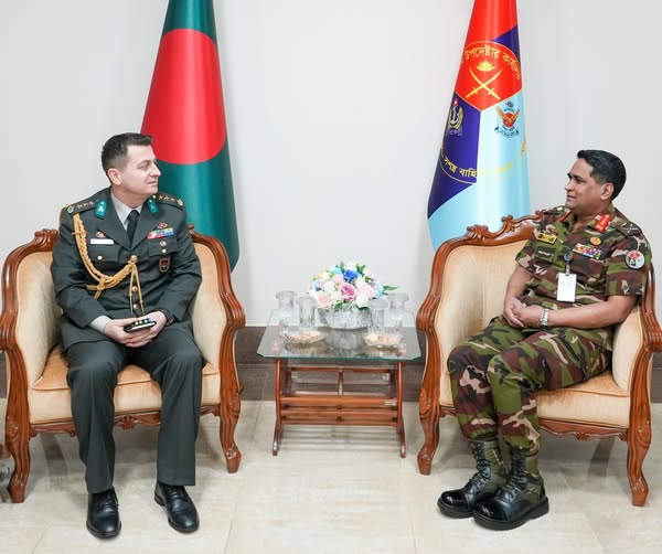 ‘Call On’ between Newly Appointed Military Attache of Republic of Türkiye to Bangladesh and Principal Staff Officer (PSO), Armed Forces Division (AFD)