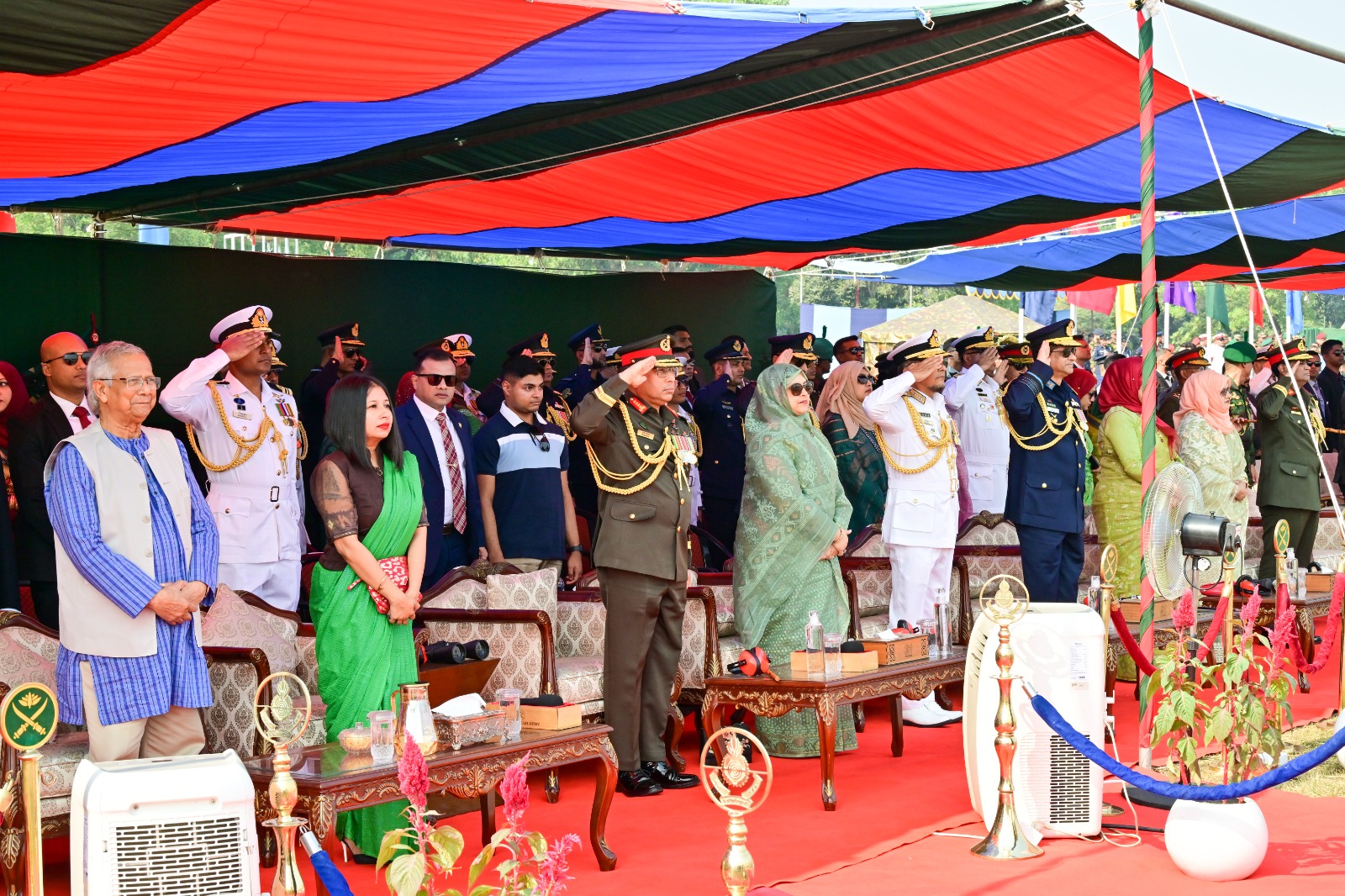 মহান বিজয় দিবস উপলক্ষ্যে সশস্ত্র বাহিনীর আয়োজন