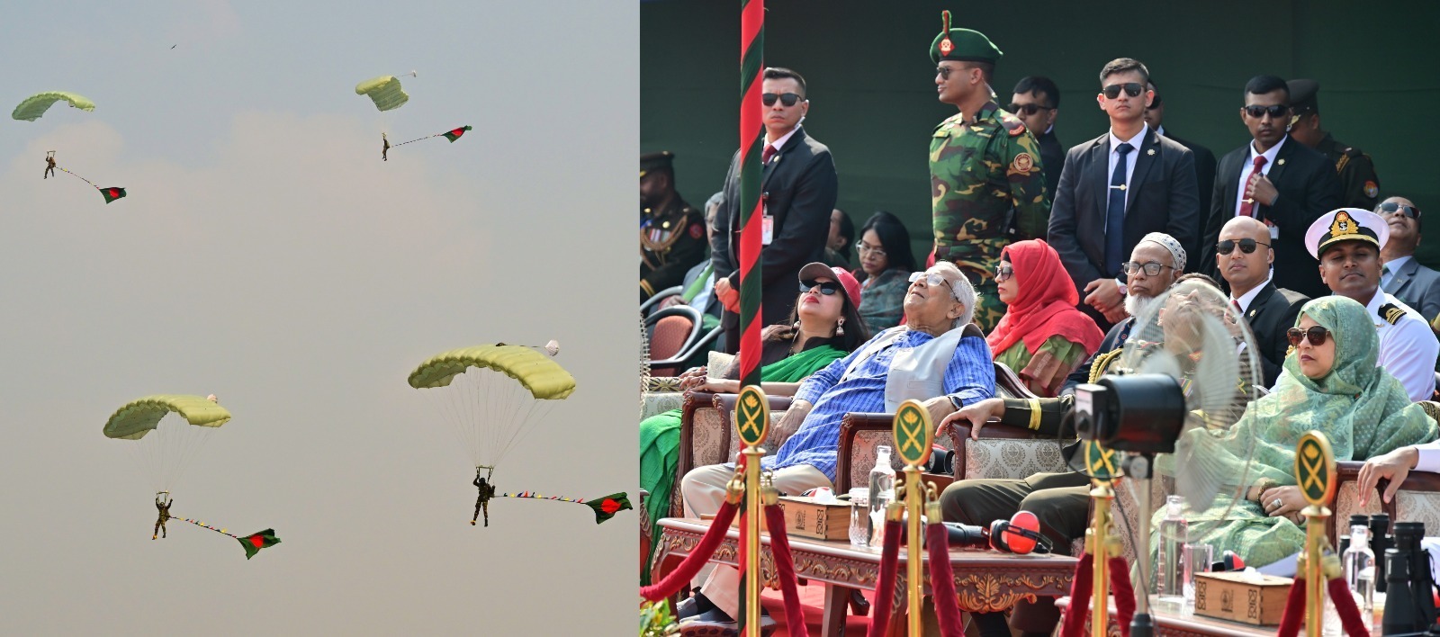 গিনেস ওয়ার্ল্ড রেকর্ডস কর্তৃক আনুষ্ঠানিকভাবে বাংলাদেশকে “MOST FLAGS FLOWN SIMULTANEOUSLY WHILE SKYDIVING (PARACHUTE JUMP)” বিশ্বরেকর্ডধারী হিসেবে স্বীকৃতি