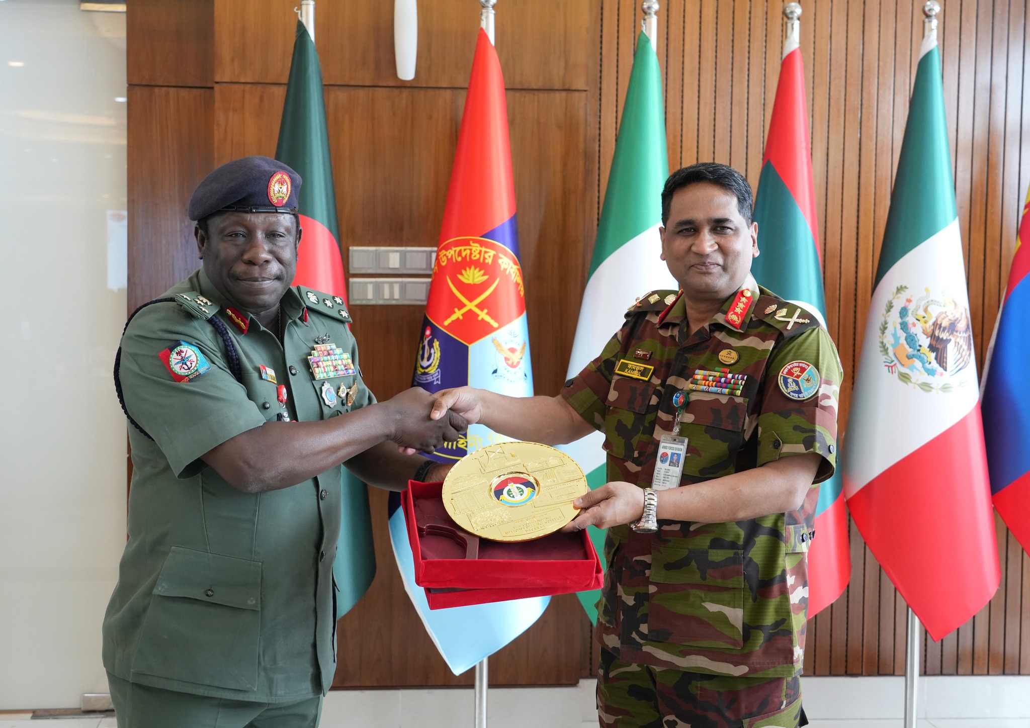 Strategic World Study Tour by Nigerian National Defence College (NDC) Delegation Visit at Armed Forces Division (AFD)